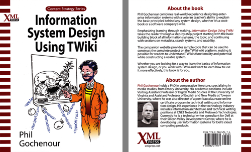 Book cover and back