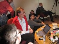 During the presentation (click to enlarge)