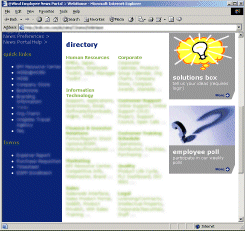 News portal, below the fold view (click to enlarge)