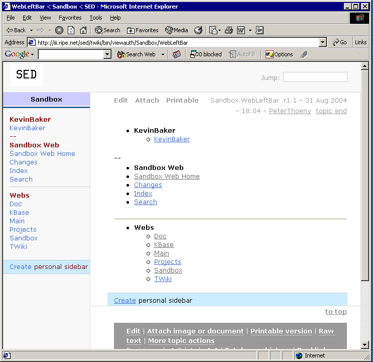 After clicking 'login' on the <a class=