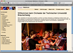 Sample TWiki skin: Orchestra TU Braunschweig in Germany