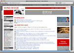 Sample TWiki skin: TWiki Intranet at Wind River in California